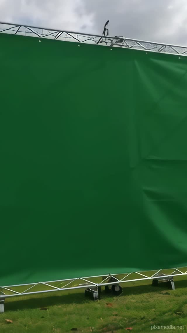 Chroma Key in Nature - Green Screen AI stock